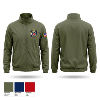 Windbreaker, Colebrook Police Department, Police, Teamtime, Team time, sublimation, custom sports apparel, team uniforms, spirit wear, spiritwear, sports uniforms, custom shirts, team store, custom team store, fundraiser sports, apparel fundraiser