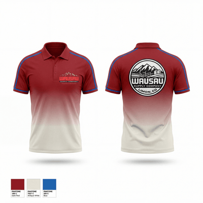 Wausau supply company 56194548 Short Sleeve Performance Polo - 1