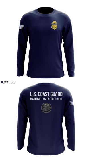 Long Sleeve Performance Shirt, Sector Miami Boarding Team, Coast Guard, Teamtime, Team time, sublimation, custom sports apparel, team uniforms, spirit wear, spiritwear, sports uniforms, custom shirts, team store, custom team store, fundraiser sports, apparel fundraiser