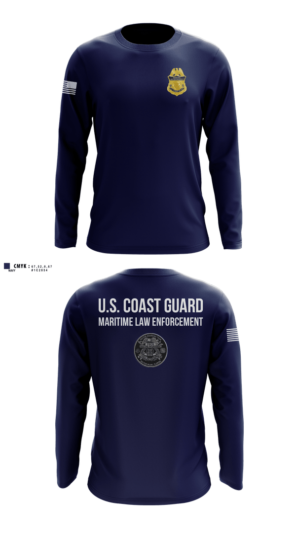 Long Sleeve Performance Shirt, Sector Miami Boarding Team, Coast Guard, Teamtime, Team time, sublimation, custom sports apparel, team uniforms, spirit wear, spiritwear, sports uniforms, custom shirts, team store, custom team store, fundraiser sports, apparel fundraiser
