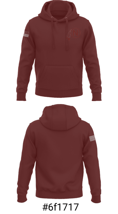 Northside High School Cross Country 12321025 Hoodie - 17