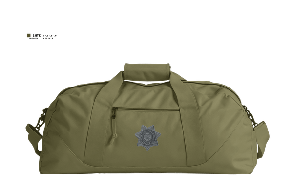 Duffle Bag, Pinal County Adult Probation Fugitive Apprehension Unit, Police, Teamtime, Team time, sublimation, custom sports apparel, team uniforms, spirit wear, spiritwear, sports uniforms, custom shirts, team store, custom team store, fundraiser sports, apparel fundraiser