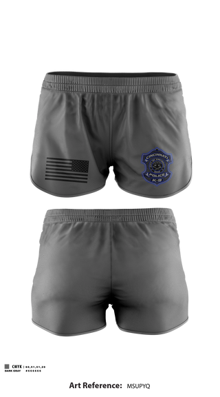 Ranger Panties, Cincinnati PD Marine Patrol, Police, Teamtime, Team time, sublimation, custom sports apparel, team uniforms, spirit wear, spiritwear, sports uniforms, custom shirts, team store, custom team store, fundraiser sports, apparel fundraiser