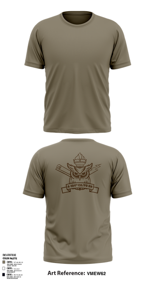 Short Sleeve Performance Shirt, 4th/104th BN (CA/PO), , Teamtime, Team time, sublimation, custom sports apparel, team uniforms, spirit wear, spiritwear, sports uniforms, custom shirts, team store, custom team store, fundraiser sports, apparel fundraiser