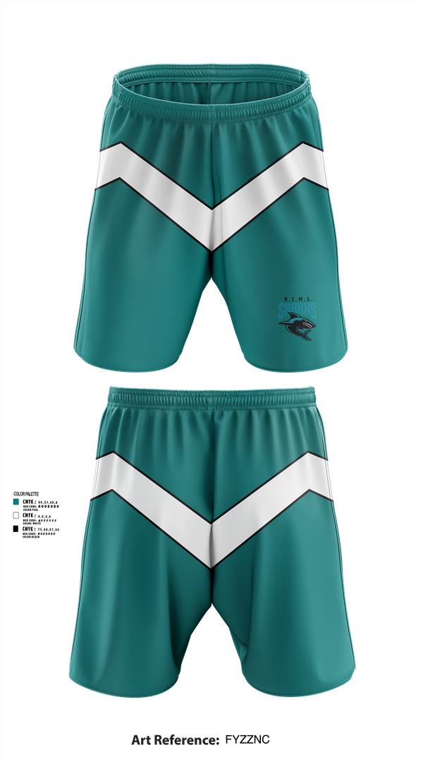 Athletic Shorts With Pockets, Rosemary Clarke Middle School Cheer, Cheer, Teamtime, Team time, sublimation, custom sports apparel, team uniforms, spirit wear, spiritwear, sports uniforms, custom shirts, team store, custom team store, fundraiser sports, apparel fundraiser