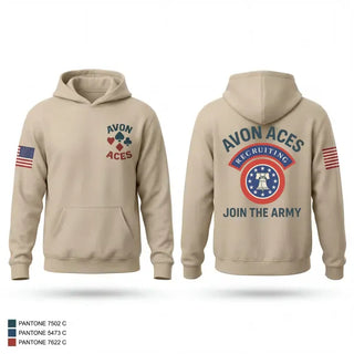 Hoodie, Avon Indiana Recruiting Station, Army, Teamtime, Team time, sublimation, custom sports apparel, team uniforms, spirit wear, spiritwear, sports uniforms, custom shirts, team store, custom team store, fundraiser sports, apparel fundraiser