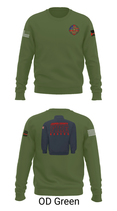 Jasper County Fire Rescue 11474467 Crew Neck Sweatshirt - 26