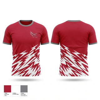 Short Sleeve Performance Shirt, Red Raiders, Cheer, Teamtime, Team time, sublimation, custom sports apparel, team uniforms, spirit wear, spiritwear, sports uniforms, custom shirts, team store, custom team store, fundraiser sports, apparel fundraiser