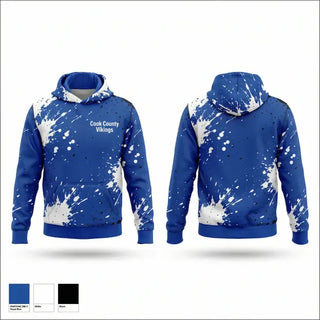 Hoodie, Cook County Vikings, Softball, Teamtime, Team time, sublimation, custom sports apparel, team uniforms, spirit wear, spiritwear, sports uniforms, custom shirts, team store, custom team store, fundraiser sports, apparel fundraiser