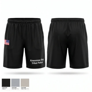 Athletic Shorts With Pockets, Keweenaw Bay Tribal Police, Police, Teamtime, Team time, sublimation, custom sports apparel, team uniforms, spirit wear, spiritwear, sports uniforms, custom shirts, team store, custom team store, fundraiser sports, apparel fundraiser