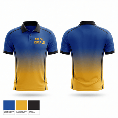 Nor Cal Royals 12715273 Short Sleeve Performance Polo - 1