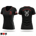 Ronin K9 Services 89758099 Women's Short Sleeve V-neck Shirt - 1