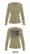 sert 65452085 Women's Long Sleeve V-neck Shirt - 92