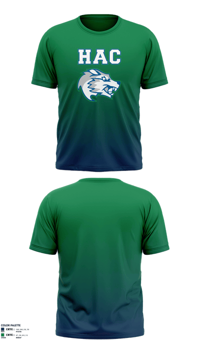 HAC WOLVES 21409879 Short Sleeve Performance Shirt - 2