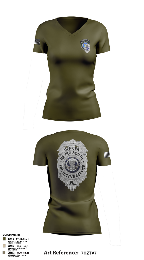 Womens Short Sleeve Vneck Shirt, METRO SOUTH PROTECTIVE SERVICE, , Teamtime, Team time, sublimation, custom sports apparel, team uniforms, spirit wear, spiritwear, sports uniforms, custom shirts, team store, custom team store, fundraiser sports, apparel fundraiser