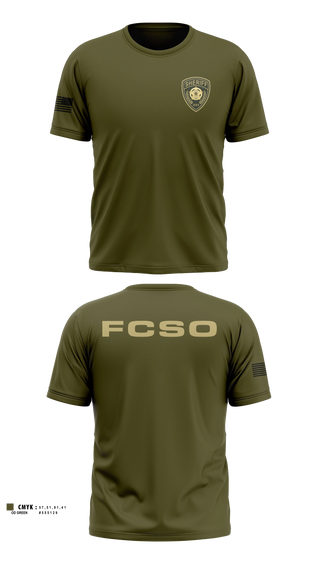 Old School Cotton Feel Shirt, Fannin County Sheriff's Office, Police, Teamtime, Team time, sublimation, custom sports apparel, team uniforms, spirit wear, spiritwear, sports uniforms, custom shirts, team store, custom team store, fundraiser sports, apparel fundraiser