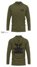 USMVMC Double Tap Long Sleeve Hooded Sun Shirt - 2
