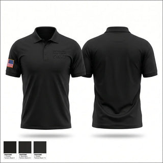 Short Sleeve Performance Polo, Lawrence Police Department SWAT, Police, Teamtime, Team time, sublimation, custom sports apparel, team uniforms, spirit wear, spiritwear, sports uniforms, custom shirts, team store, custom team store, fundraiser sports, apparel fundraiser