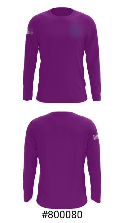 Marion County High School Basketball 9828964 Long Sleeve Performance Shirt - 18
