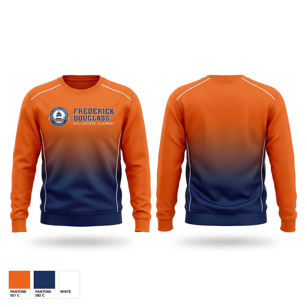 Crew Neck Sweatshirt, Frederick Douglass Collegiate Academy, , Teamtime, Team time, sublimation, custom sports apparel, team uniforms, spirit wear, spiritwear, sports uniforms, custom shirts, team store, custom team store, fundraiser sports, apparel fundraiser