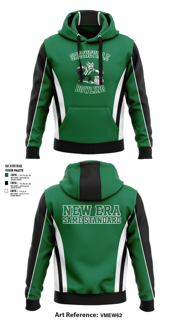Hoodie, Greeneville Bowling, Bowling, Teamtime, Team time, sublimation, custom sports apparel, team uniforms, spirit wear, spiritwear, sports uniforms, custom shirts, team store, custom team store, fundraiser sports, apparel fundraiser