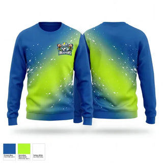 Crew Neck Sweatshirt, Barryfarms beavers, , Teamtime, Team time, sublimation, custom sports apparel, team uniforms, spirit wear, spiritwear, sports uniforms, custom shirts, team store, custom team store, fundraiser sports, apparel fundraiser