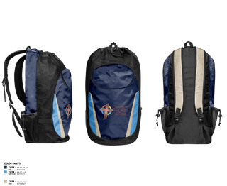 Gear Bag, Chapel of the Cross, , Teamtime, Team time, sublimation, custom sports apparel, team uniforms, spirit wear, spiritwear, sports uniforms, custom shirts, team store, custom team store, fundraiser sports, apparel fundraiser