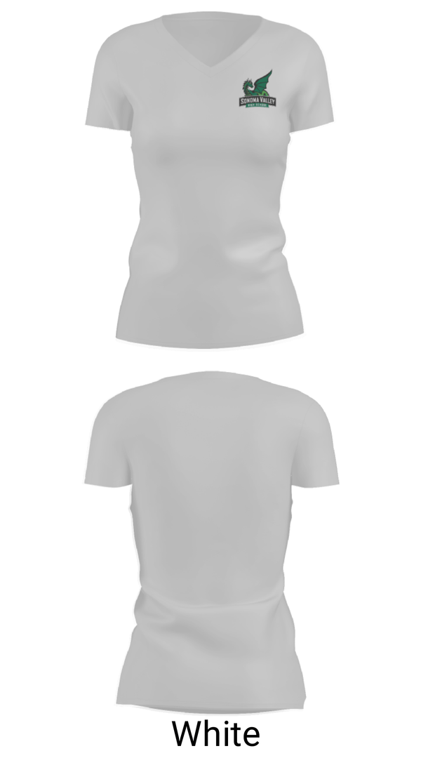 Women's Short Sleeve Vneck Shirt, Sonoma Valley High School Swimming, Swimming, Teamtime, Team time, sublimation, custom sports apparel, team uniforms, spirit wear, spiritwear, sports uniforms, custom shirts, team store, custom team store, fundraiser sports, apparel fundraiser