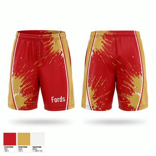 Athletic Shorts With Pockets, Fords, Women's Basketball, Teamtime, Team time, sublimation, custom sports apparel, team uniforms, spirit wear, spiritwear, sports uniforms, custom shirts, team store, custom team store, fundraiser sports, apparel fundraiser