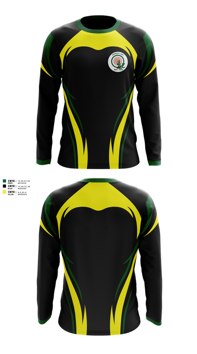 Oswego  RFC  Wizards Long Sleeve Performance Shirt 2