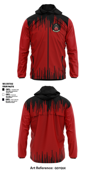 Windbreaker, Rim Reapers, Men's Basketball, Teamtime, Team time, sublimation, custom sports apparel, team uniforms, spirit wear, spiritwear, sports uniforms, custom shirts, team store, custom team store, fundraiser sports, apparel fundraiser