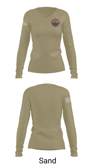 Womens Long Sleeve Vneck Shirt, 253rd EN BN, , Teamtime, Team time, sublimation, custom sports apparel, team uniforms, spirit wear, spiritwear, sports uniforms, custom shirts, team store, custom team store, fundraiser sports, apparel fundraiser