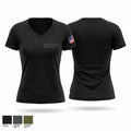 Mason County Sheriff’s Office Women's Short Sleeve V-neck Shirt - 1