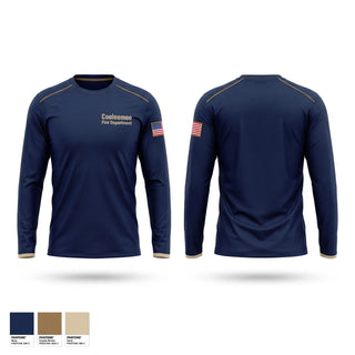 Long Sleeve Performance Shirt, Cooleemee fire department, Fire Department, Teamtime, Team time, sublimation, custom sports apparel, team uniforms, spirit wear, spiritwear, sports uniforms, custom shirts, team store, custom team store, fundraiser sports, apparel fundraiser