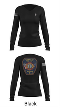 Easley Fire Department 95888795 Women's Long Sleeve V-neck Shirt - 23