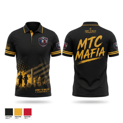 MTC MAFIA Short Sleeve Performance Polo - 1