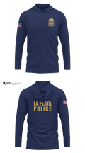 La Plata Police Department Long Sleeve hooded sunshirt - 5