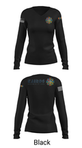 Kairos Academies 47520743 Women's Long Sleeve V-neck Shirt - 13