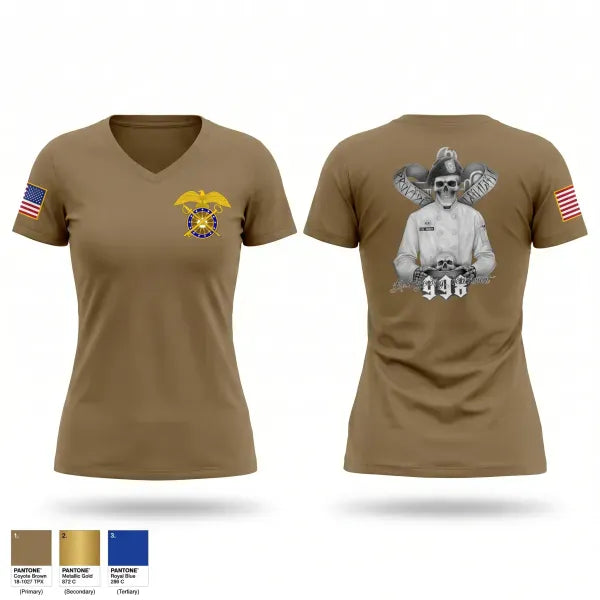 Womens Short Sleeve Vneck Shirt, 998th FFT, Army, Teamtime, Team time, sublimation, custom sports apparel, team uniforms, spirit wear, spiritwear, sports uniforms, custom shirts, team store, custom team store, fundraiser sports, apparel fundraiser