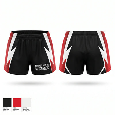 Midway Minto Mustangs Women's Shorts - 1
