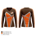 Heath Women's Long Sleeve V-neck Shirt - 1