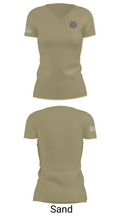 Hamilton County Sheriffs Office SURT 9289394 Women's Short Sleeve V-neck Shirt - 84