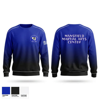 Crew Neck Sweatshirt, Mansfield Martial Arts Center, , Teamtime, Team time, sublimation, custom sports apparel, team uniforms, spirit wear, spiritwear, sports uniforms, custom shirts, team store, custom team store, fundraiser sports, apparel fundraiser