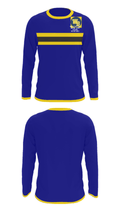 West Babylon Junior High School Wrestling 63836967 Long Sleeve Performance Shirt - 23