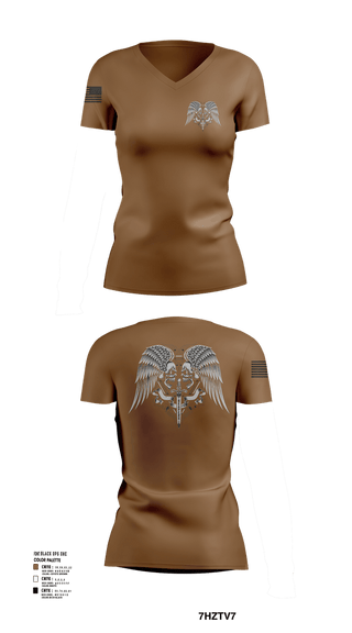 Womens Short Sleeve Vneck Shirt, Az Reapers, Army, Teamtime, Team time, sublimation, custom sports apparel, team uniforms, spirit wear, spiritwear, sports uniforms, custom shirts, team store, custom team store, fundraiser sports, apparel fundraiser