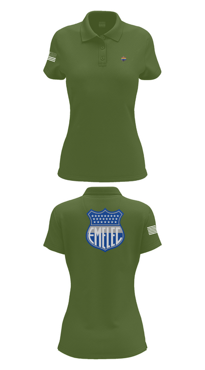 50th chem 734021 Women's Short Sleeve Performance Polo  - 55