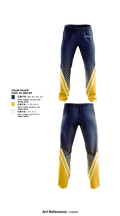 Commerce Chargers Youth Football And Cheer 56826114 Sweatpants - 1