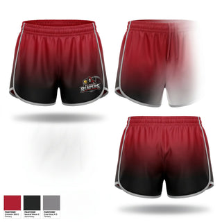 Womens Shorts, Oklahoma Reapers, Softball, Teamtime, Team time, sublimation, custom sports apparel, team uniforms, spirit wear, spiritwear, sports uniforms, custom shirts, team store, custom team store, fundraiser sports, apparel fundraiser
