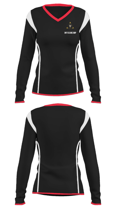 IntegriCorp 72979731 Women's Long Sleeve V-neck Shirt - 30