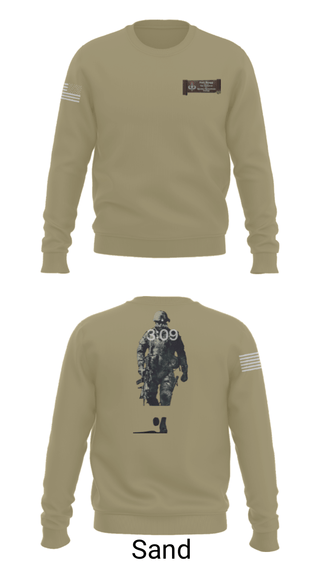 Crew Neck Sweatshirt, , Army, Teamtime, Team time, sublimation, custom sports apparel, team uniforms, spirit wear, spiritwear, sports uniforms, custom shirts, team store, custom team store, fundraiser sports, apparel fundraiser